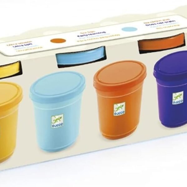 4 tubes of play dogh - nature