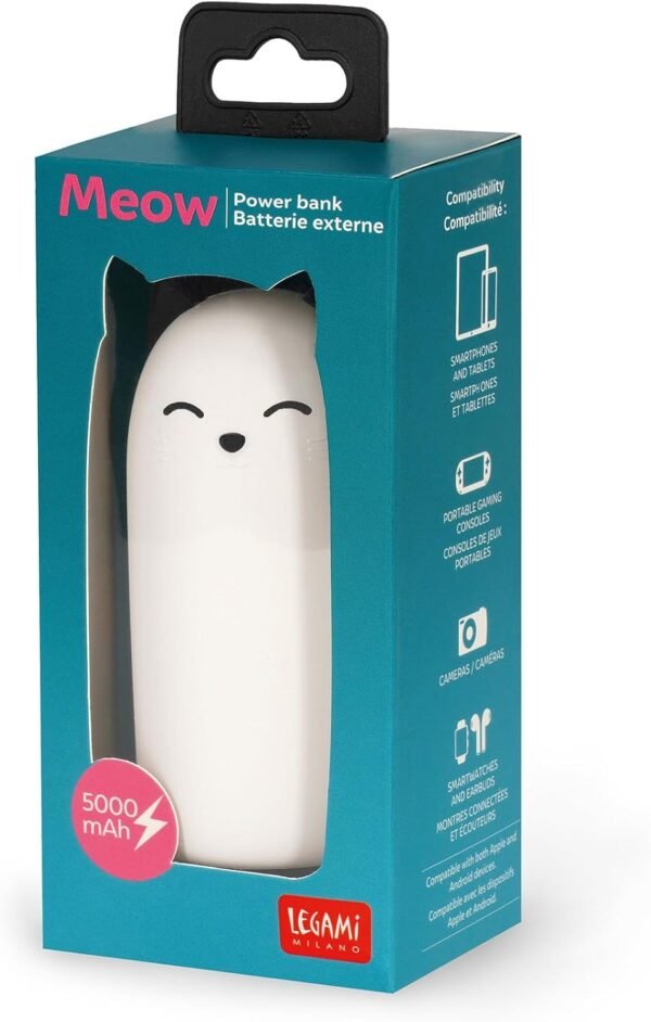 MEOW POWER BANK -
BATTERIA RICARICABILE -
KITTY