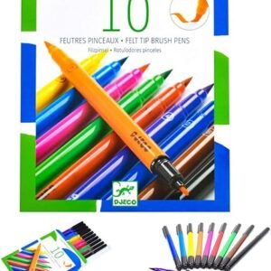 10 felt brushes - Classic *