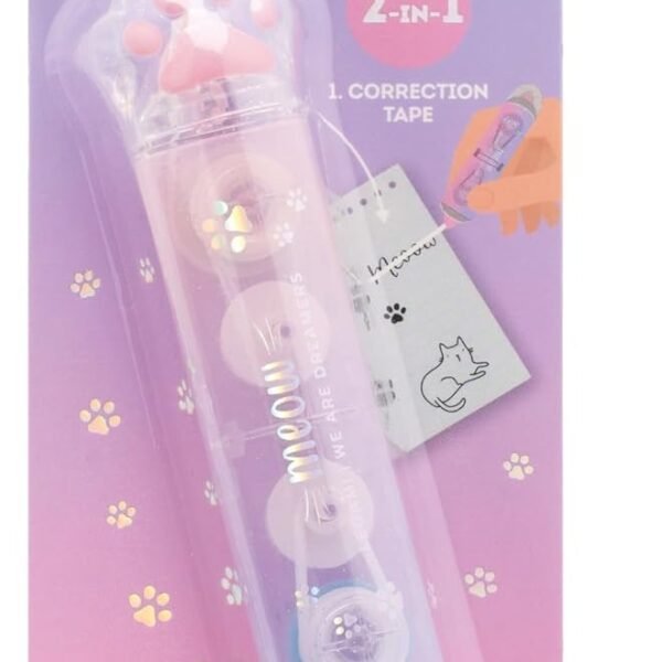 MEOW - CORRETTORE E
COLLA A NASTRO - KITTY