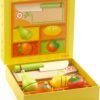 Fruits and vegetables to cut *