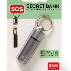 SOS SECRET
BANK - PORTACHIAVI PORTA SOLDI
