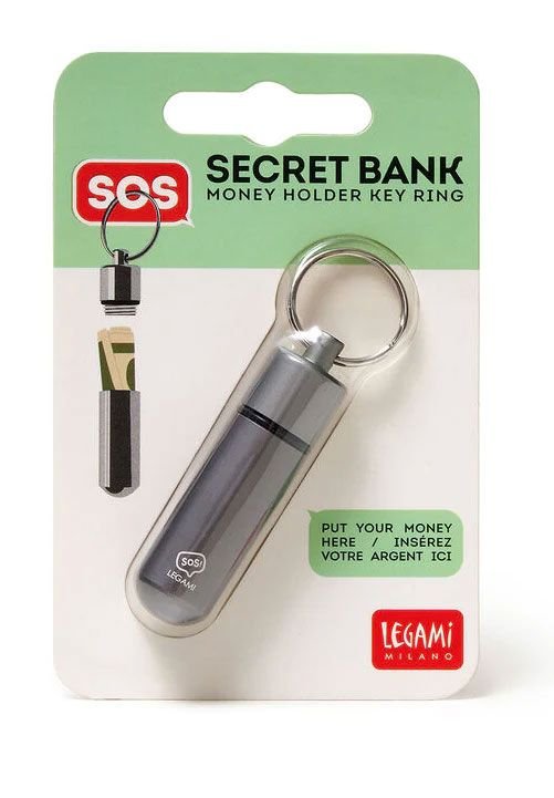 SOS SECRET
BANK - PORTACHIAVI PORTA SOLDI