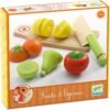 Fruits and vegetables to cut *