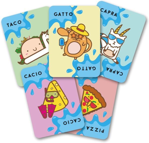 Taco Gatto Capra Cacio Pizza: Waterproof