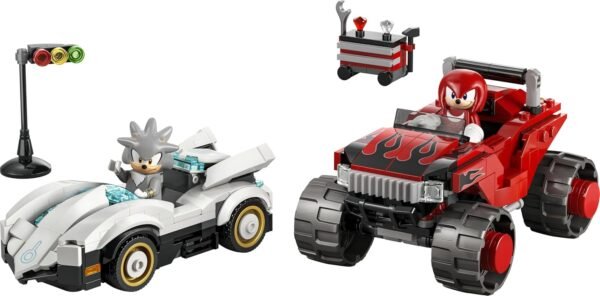 LEGO SONIC AUTO SILVER VS. MONSTER TRUCK KNUCKLES 77118