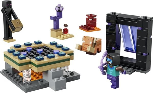 Lego minecraft viaggio portale nether dell&rsquo;end 21584