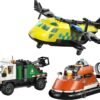 LEGO CITY REMIX AEREO, CAMION SERVIZIO HOVERCRAFT 60505