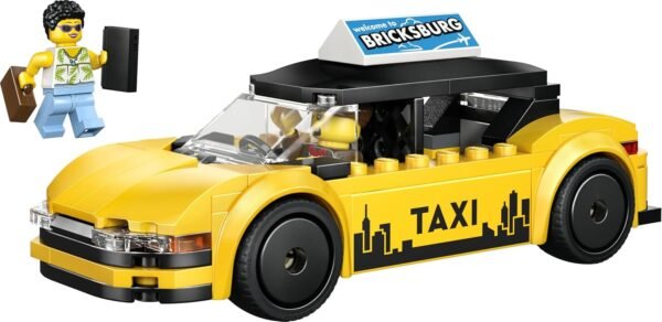 LEGO CITY TAXI GIALLO 60487