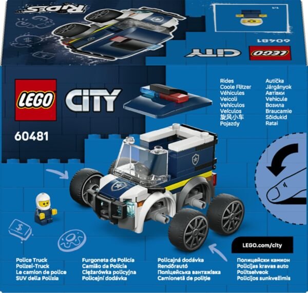 LEGO CITY VEICOLI &ndash; SUV DELLA POLIZIA 60481