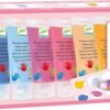 6 finger paint's tubes - sweet