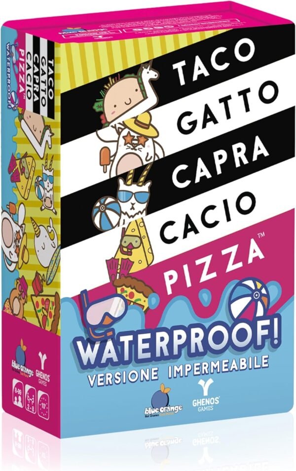 Taco Gatto Capra Cacio Pizza: Waterproof