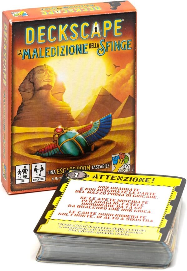 DECKSCAPE (06): La maledizione della Sfinge (ITA)