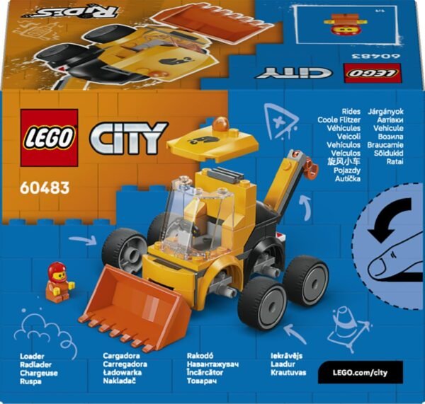 LEGO CITY VEICOLI &ndash; RUSPA DA CANTIERE 60483