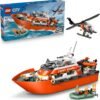 Lego city motoscafo soccorso elicot.guardia costiera 60504