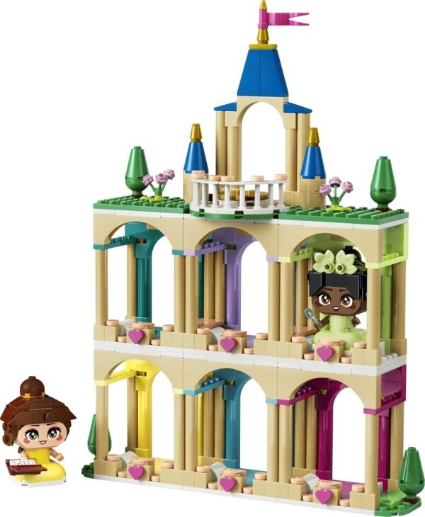 LEGO DISNEY MINI-BELLE E MINI-TIANA CON CASTELLO 43291
