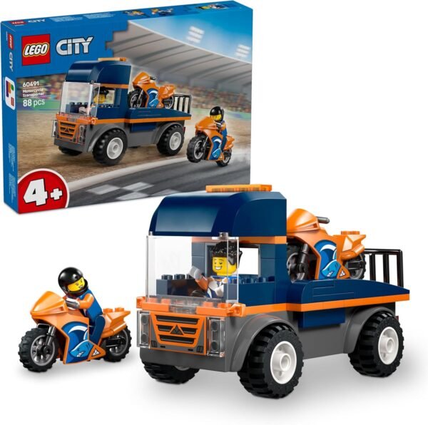 Lego city trasportatore di moto 60491