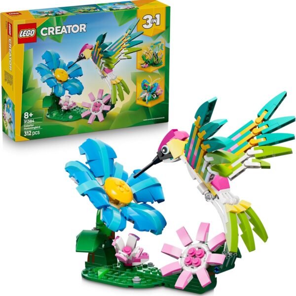 LEGO CREATOR ANIMALI SELVATICI: COLIBR&Igrave; VARIOPINTO 31384