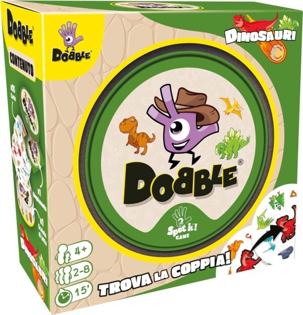 Dobble Dinosauri (Eco Sleeve)
