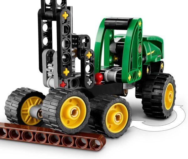 LEGO TECHNIC MIETITREBBIA GOMMATO JOHN DEERE 1470H 42218