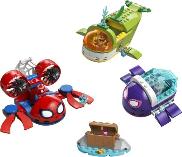 11207 LEGO SUPER HEROES MARVEL SPID EY VEICOLI SUBACQUEI