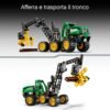 LEGO TECHNIC MIETITREBBIA GOMMATO JOHN DEERE 1470H 42218