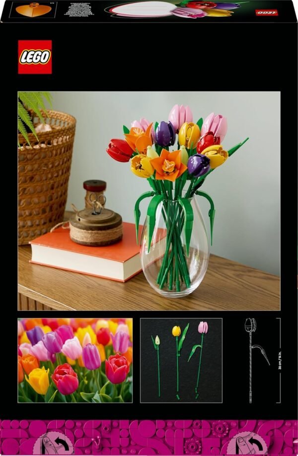 Lego botanicals bouquet di tulipani 11501