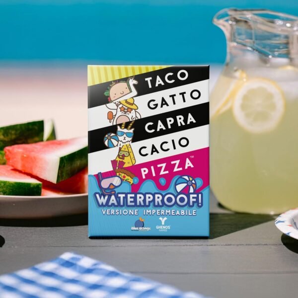 Taco Gatto Capra Cacio Pizza: Waterproof