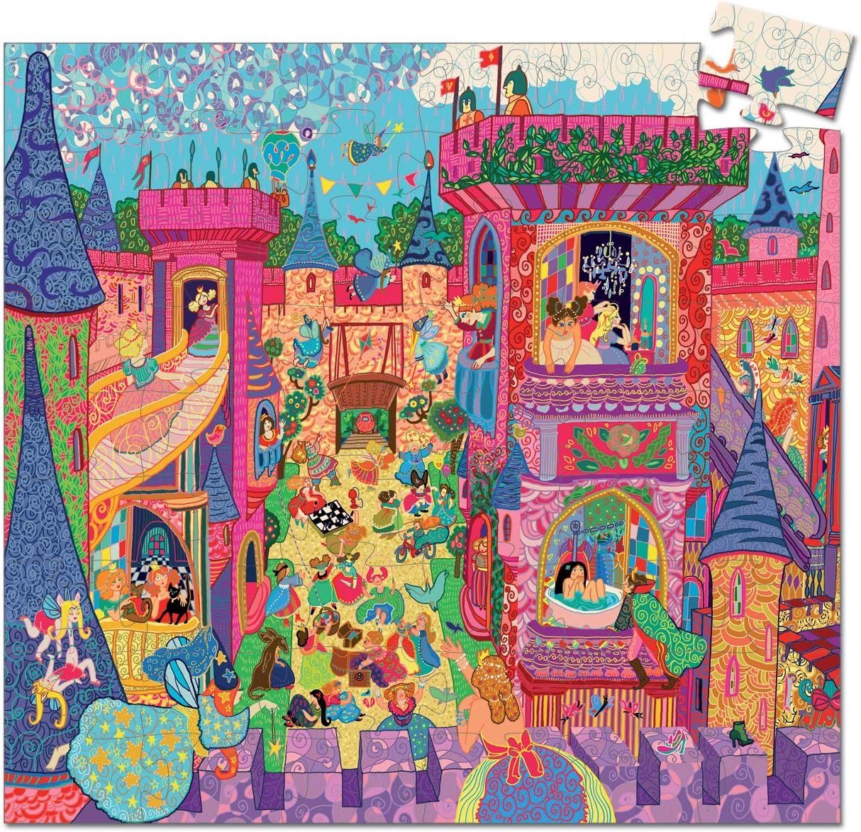 SILHOUETTE PUZZLE - The fairy castle - 54 pcs - immagine 2