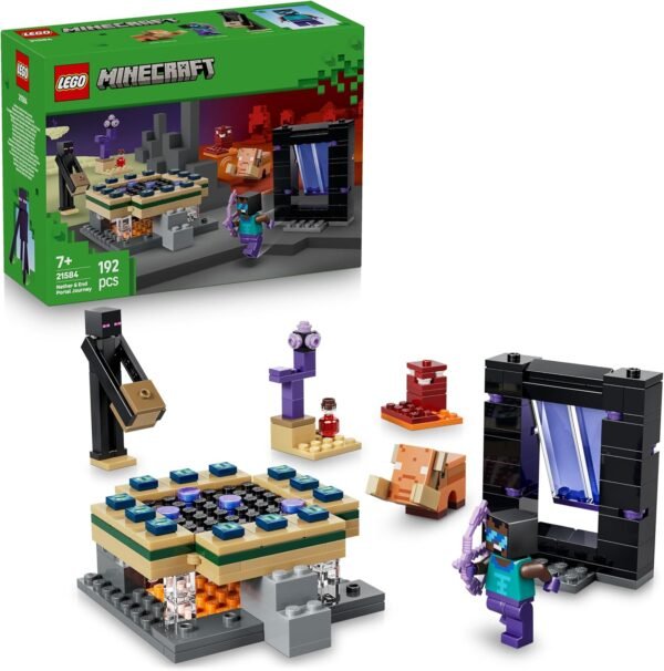 Lego minecraft viaggio portale nether dell&rsquo;end 21584