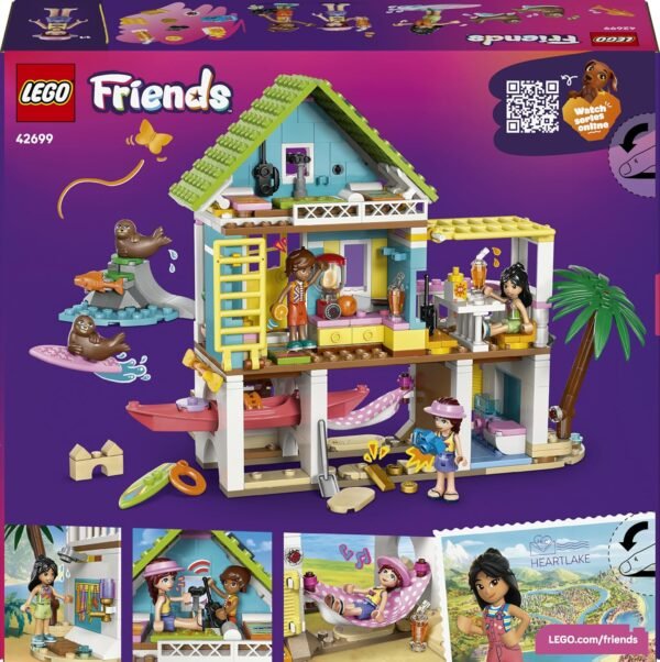 LEGO FRIENDS CASA SULLA SPIAGGIA CON FOCHE 42699