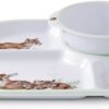 Little Wren 2pc Set Divided Plate and Bowl EU