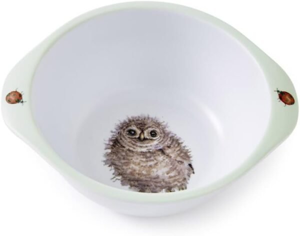 Little Wren 2pc Set Divided Plate and Bowl EU