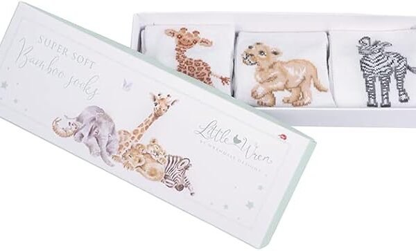 Little Savannah Baby Socks Set 0 to 6 Months