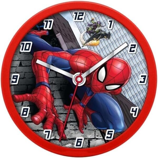 SPIDERMAN OROLOGIO DA PARETE diam.25cm.