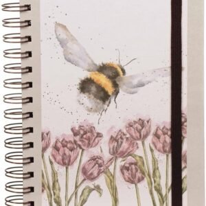 A5 Bee Notebook Flight of the Bumblebee Grey