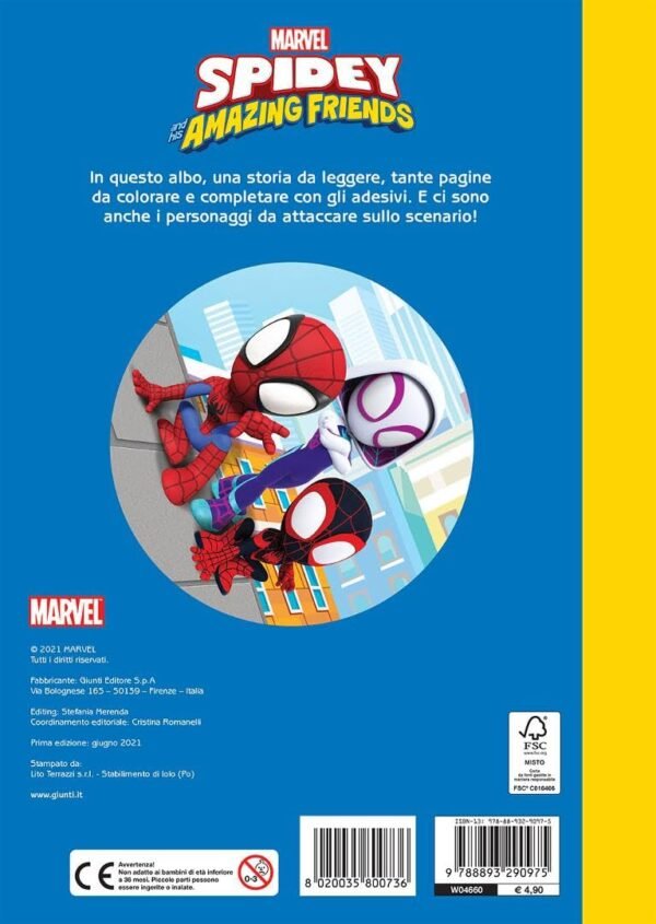 Spidey and his amazing friends - Staccattacca & colora