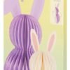 Set di 2 Coniglietti Pieghevoli in Carta - Hoppy Easter