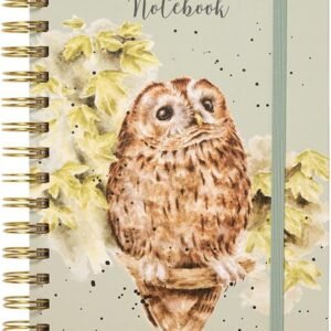 A5 Owl Notebook Treetops