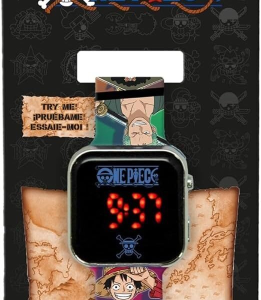 ONE PIECE OROLOGIO DA POLSO LED