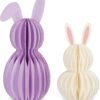 Set di 2 Coniglietti Pieghevoli in Carta - Hoppy Easter