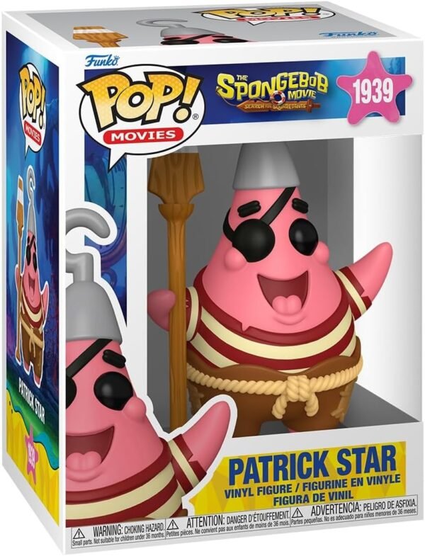 FUNKO POP! SPONGEBOB: PATRICK STAR (PIRATE) (1939)