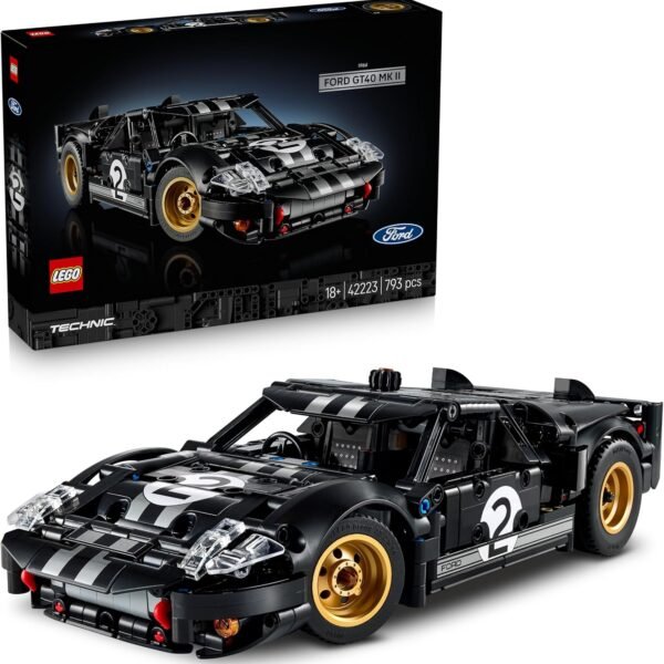 LEGO TECHNIC AUTO DA CORSA FORD GT40 MKII 1966 42223