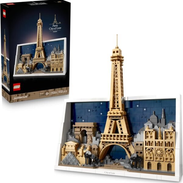 LEGO ARCHITECTURE PARIGI CITTA AMORE 21064