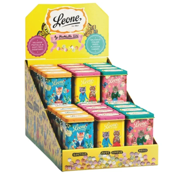 EXPO ASSORTITO NATHALIE L&Eacute;T&Eacute; LATTINE PAST 30GR