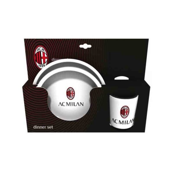 MILAN GIFT SET PIATTO PIANO+P.FONDO+BICCHIERE