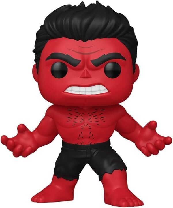 Funko Pop! Cap America Brave NW: Red Hulk (1366) DLX