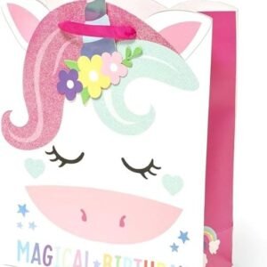 Gift Bag - Sacchetto Regalo - Unicorn - Magical Birthday - Large - Birthday