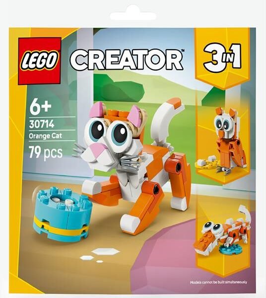 30714 LEGO Creator Gatto Arancione