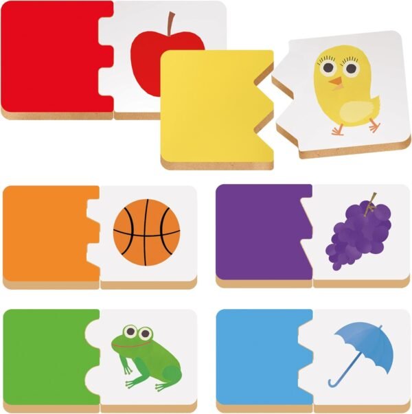 Wooden game i colori